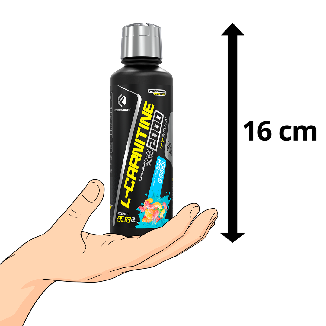 forzagen l carnitina Forzagen L- Carnitine 2000 - Liquid L Carnitine with Vitamin B6