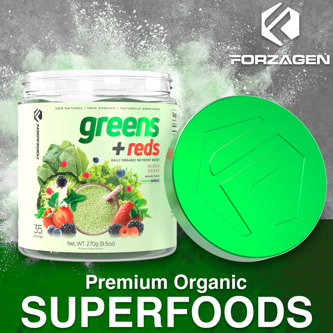 Vegan Greens + Reds Superfood 35 Servings – FORZAGEN