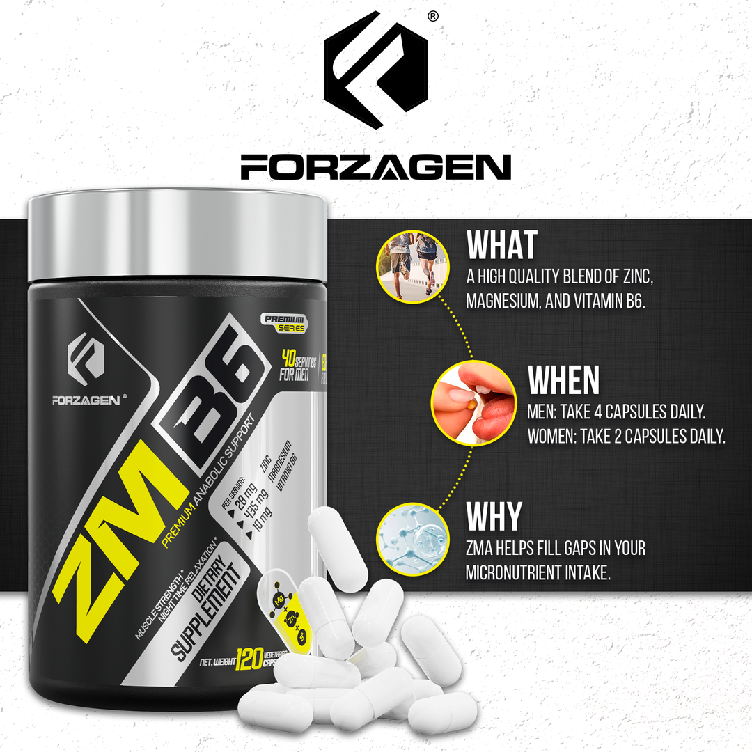 Forzagen ZMB6 120 Vegetarian Capsules – FORZAGEN