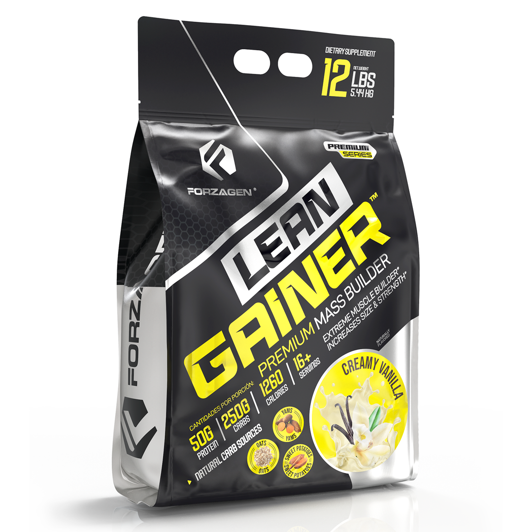 Lean Gainer Premium Mass Builder 12 LBS and 8 LBS Size availables