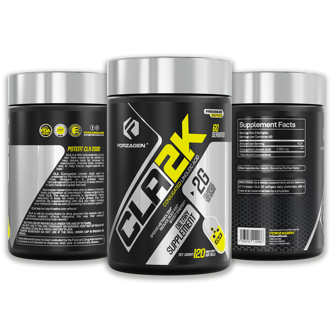 CLA 2K Softgel Weight Loss 120 Capsules – FORZAGEN