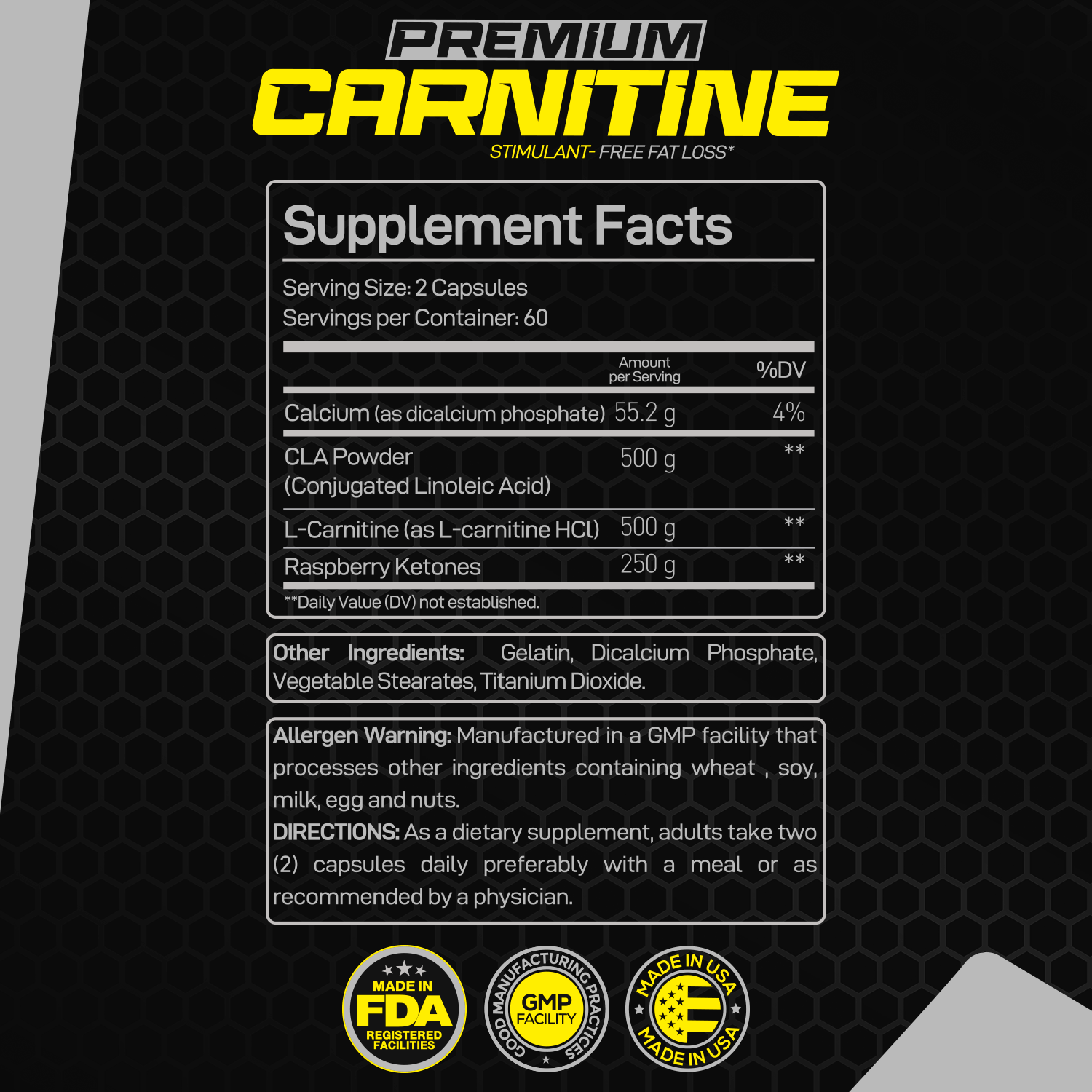 Forzagen L Carnitine Capsules - with CLA and Natural Raspberry Ketones 120 Capsules Forzagen L Carnitine Capsules - with CLA and Natural Raspberry Ketones 120 Capsules