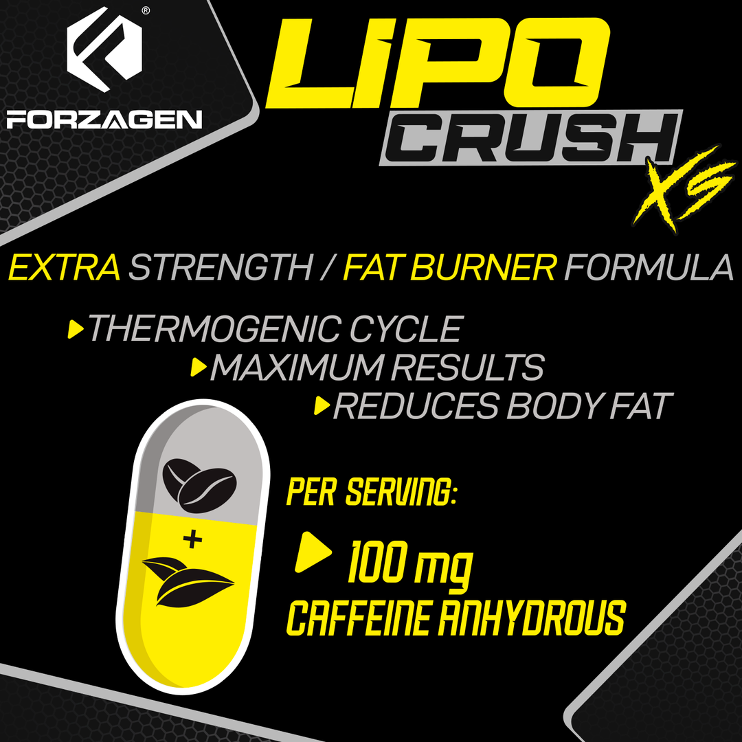 Lipocrush Fat Burner 90 Capsules  FORZAGEN