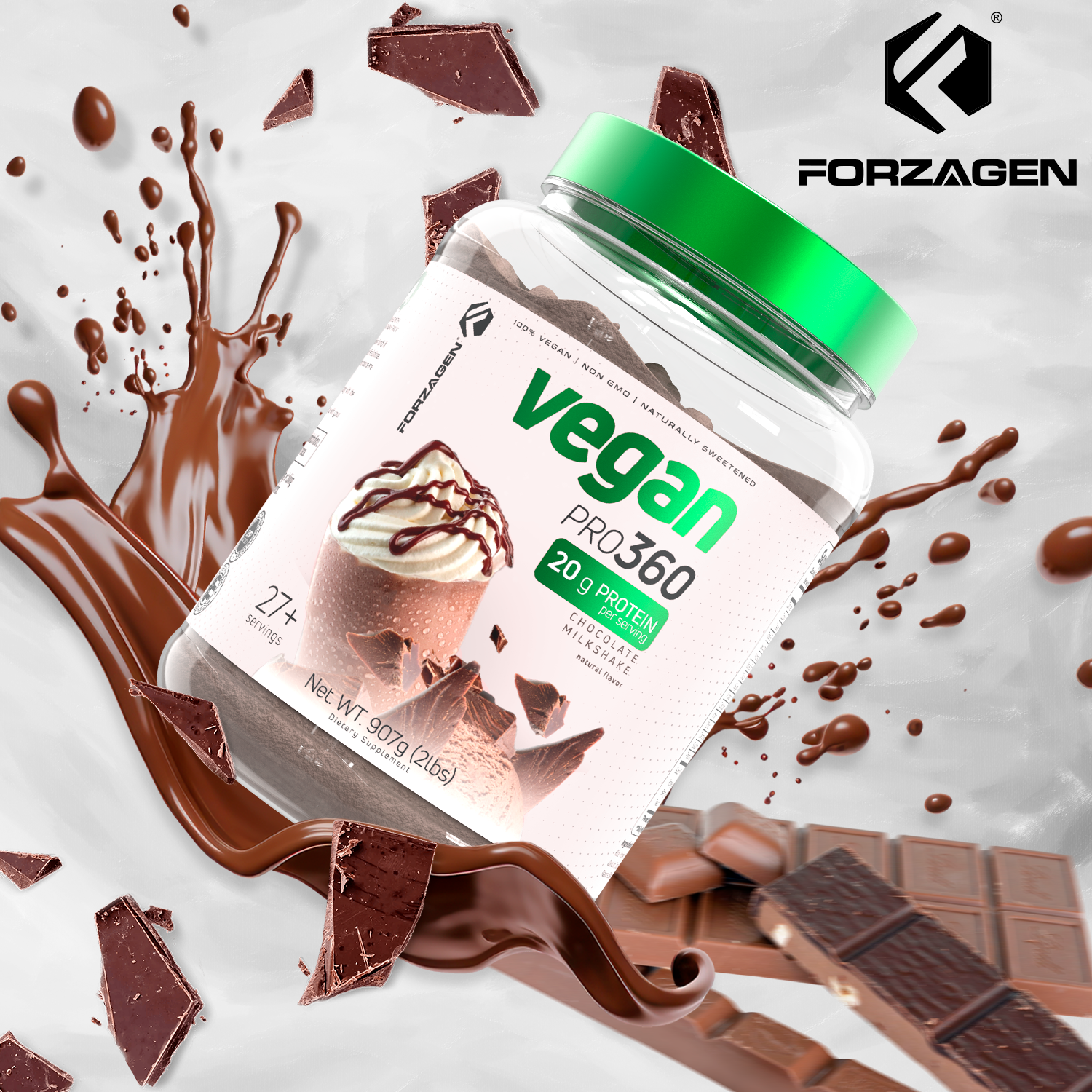 Vegan Protein Plant Based Pro 360🌱 NEW & IMPROVED FORMULA