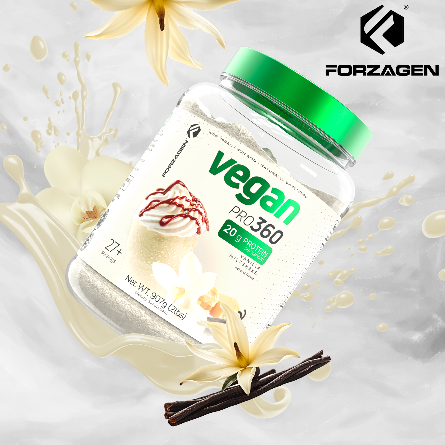 Vegan Protein Plant Based Pro 360🌱 NEW & IMPROVED FORMULA