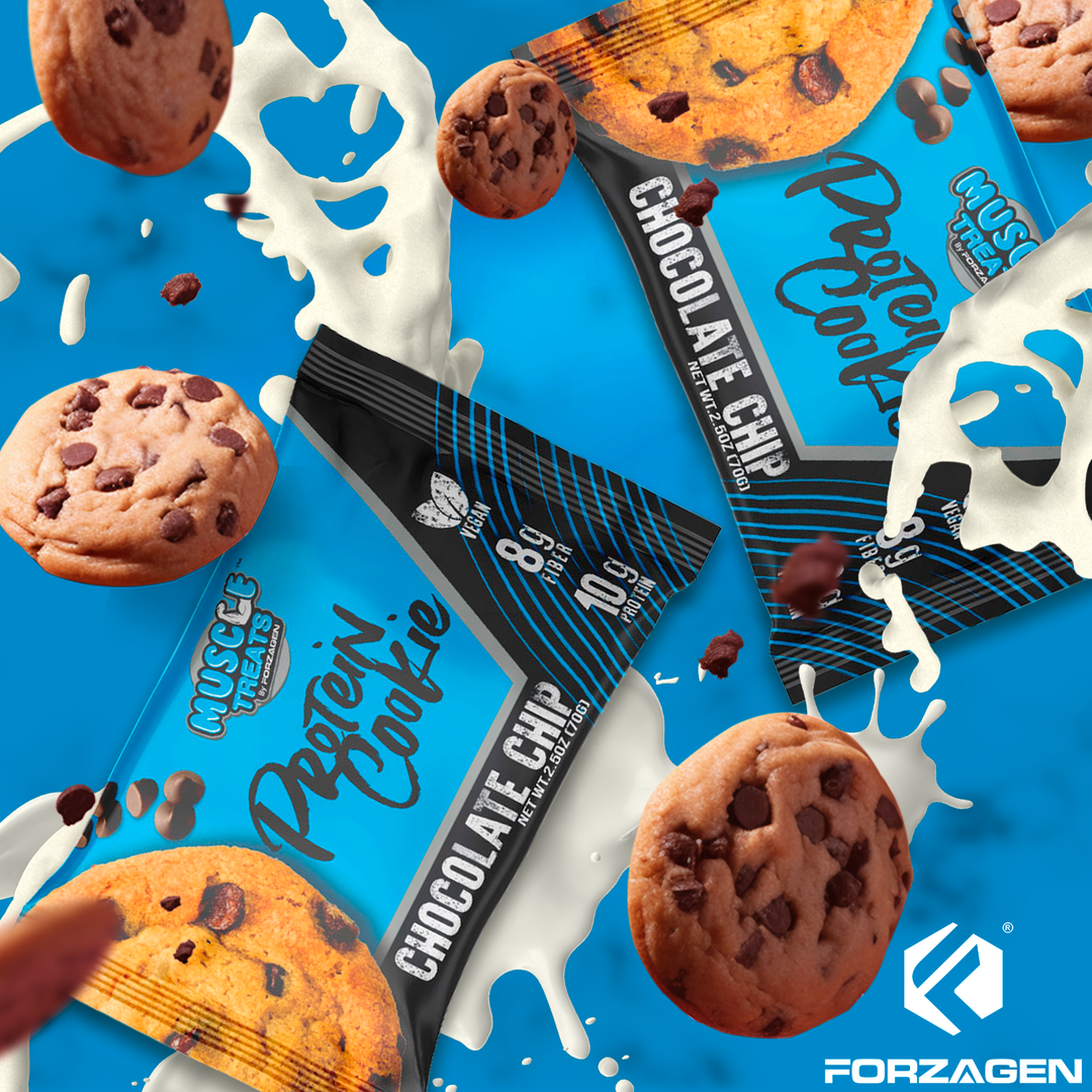 Vegan Protein Cookie Chocolate Chip – FORZAGEN
