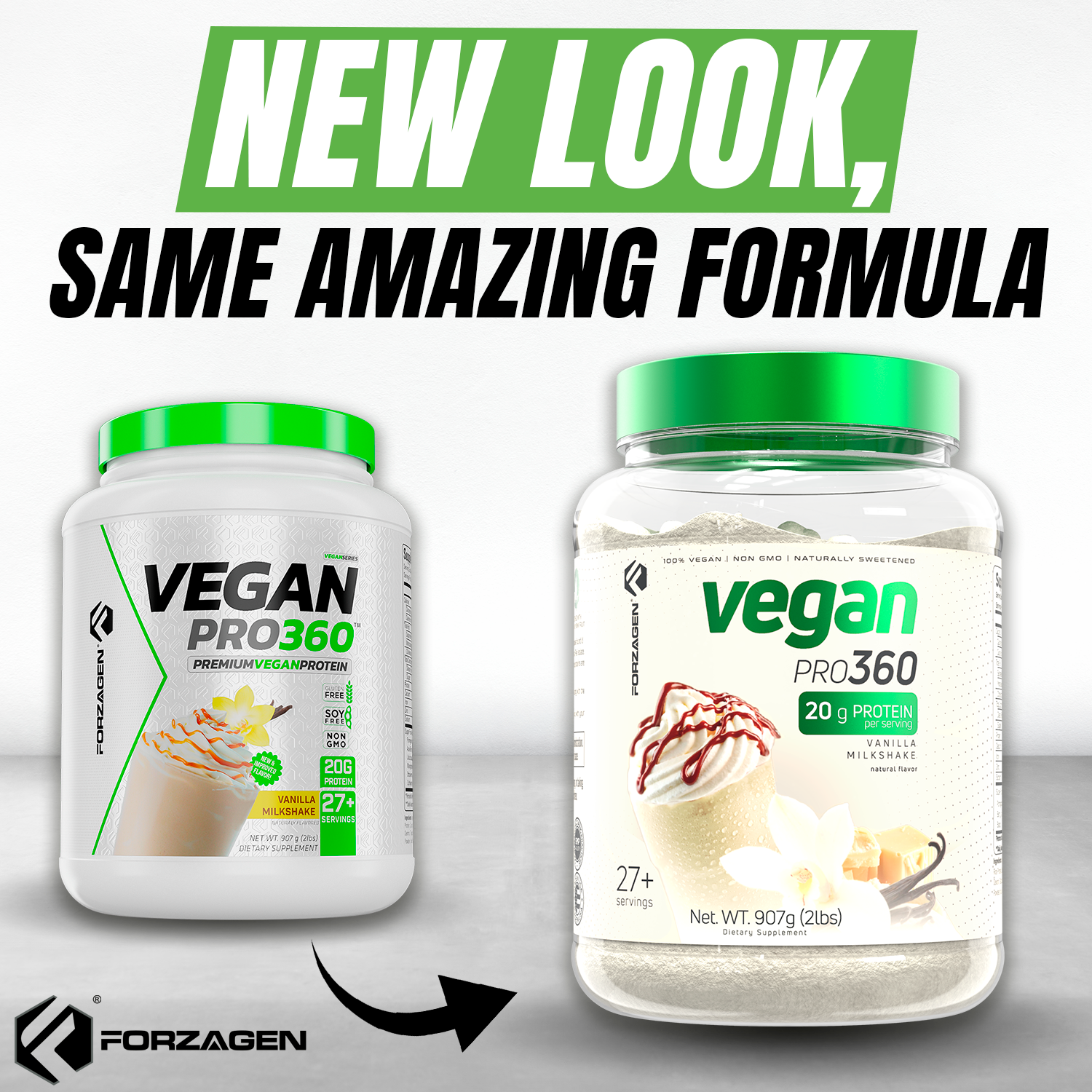 Vegan Protein Plant Based Pro 360🌱 NEW & IMPROVED FORMULA