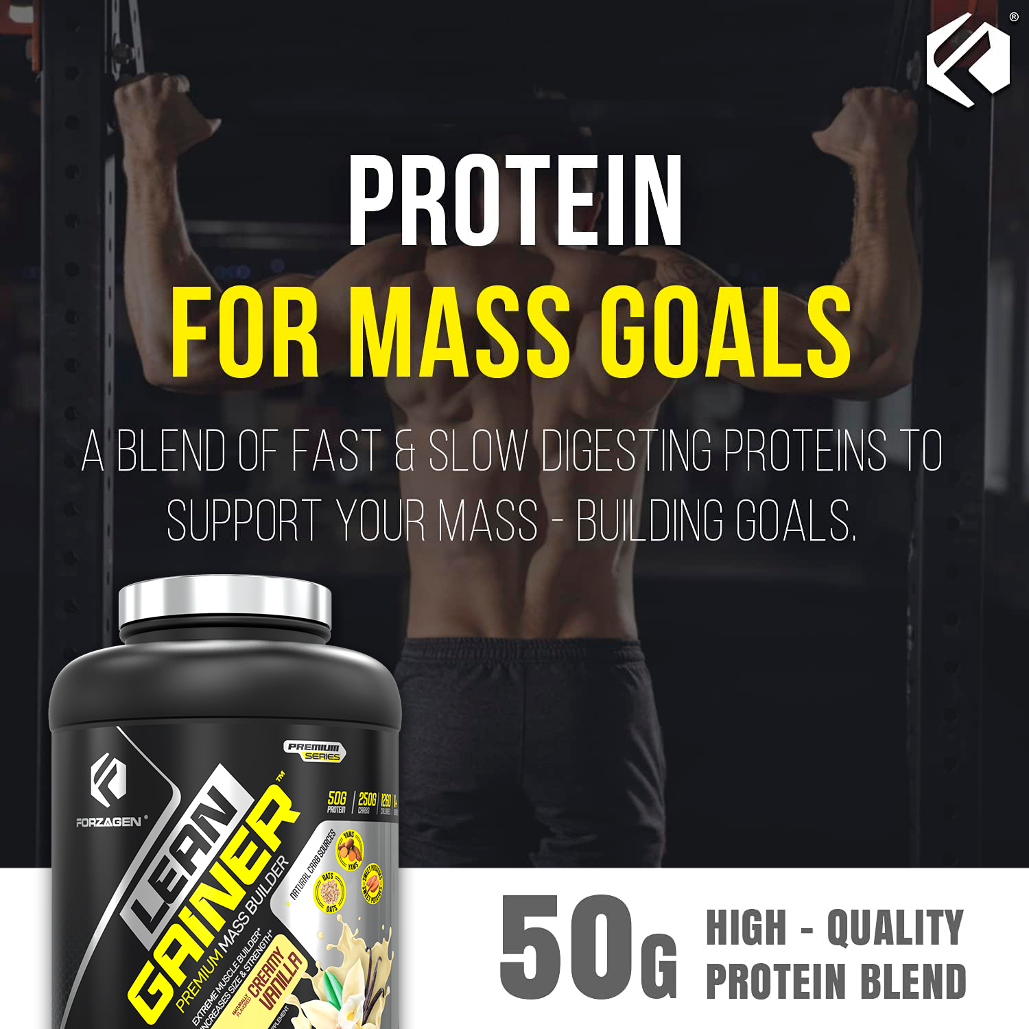 Build Gainer Lean Gainer Premium Mass Builder 12 LBS and 8 LBS Size availables ...