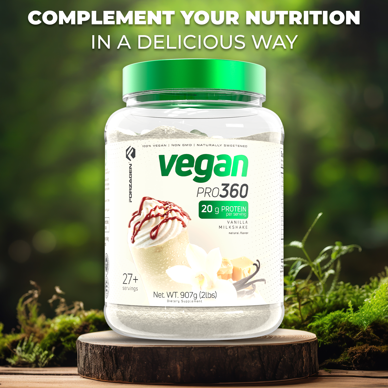 Vegan Protein Plant Based Pro 360🌱 NEW & IMPROVED FORMULA