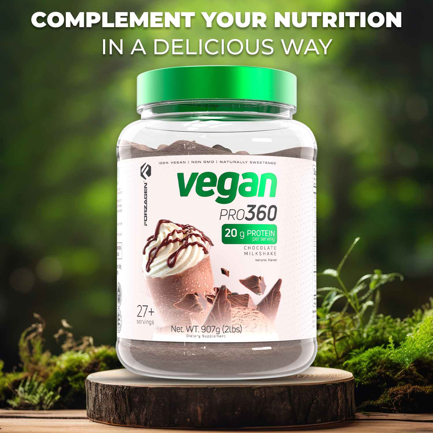 Vegan Protein Plant Based Pro 360🌱 NEW & IMPROVED FORMULA