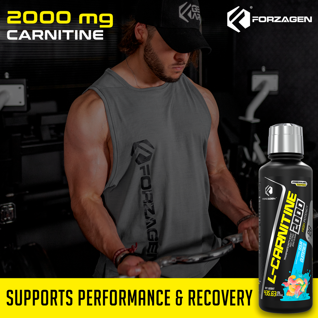 Forzagen L- Carnitine 2000 - Liquid L Carnitine with Vitamin B6