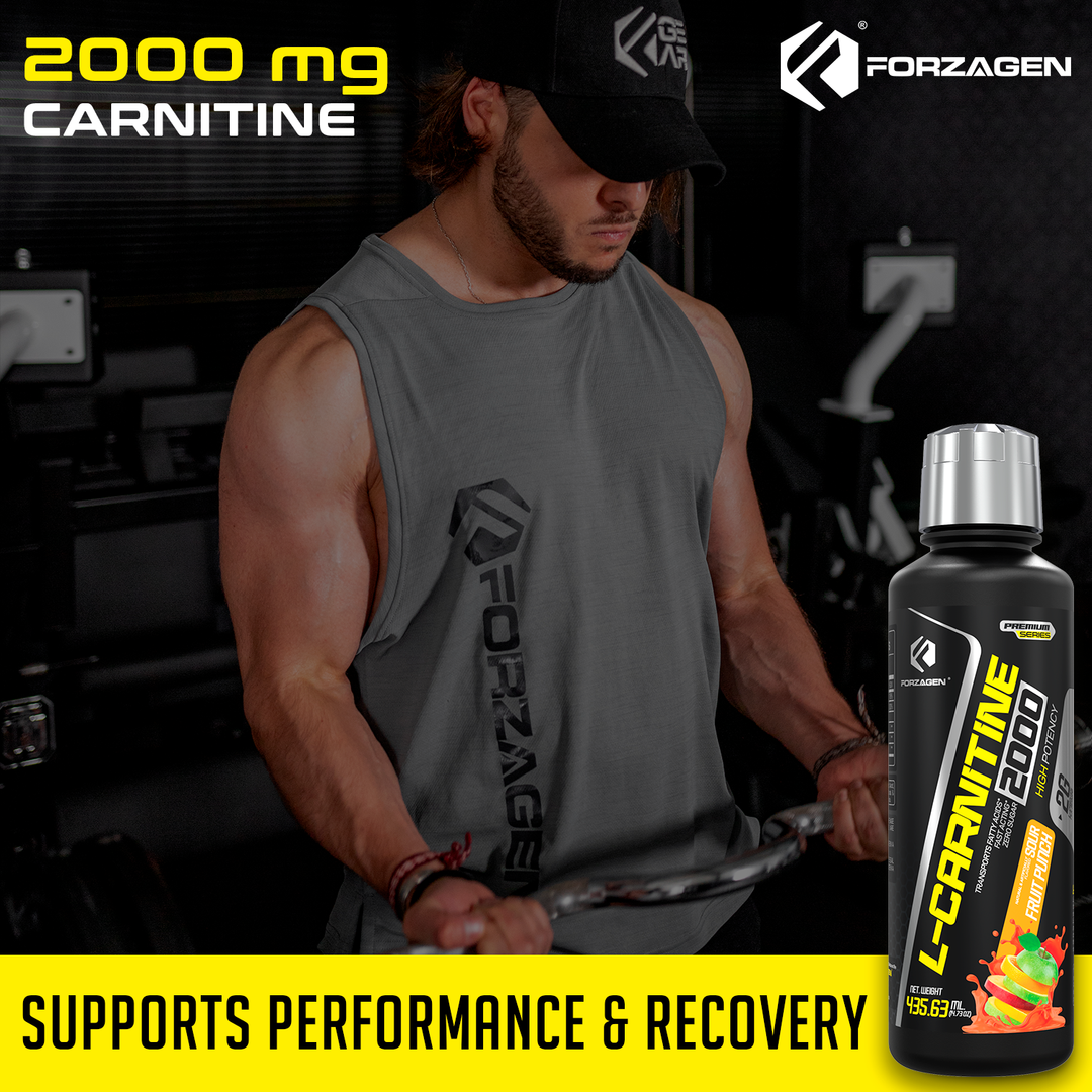 premium l carnitina forzagen Forzagen L- Carnitine 2000 - Liquid L Carnitine with Vitamin B6